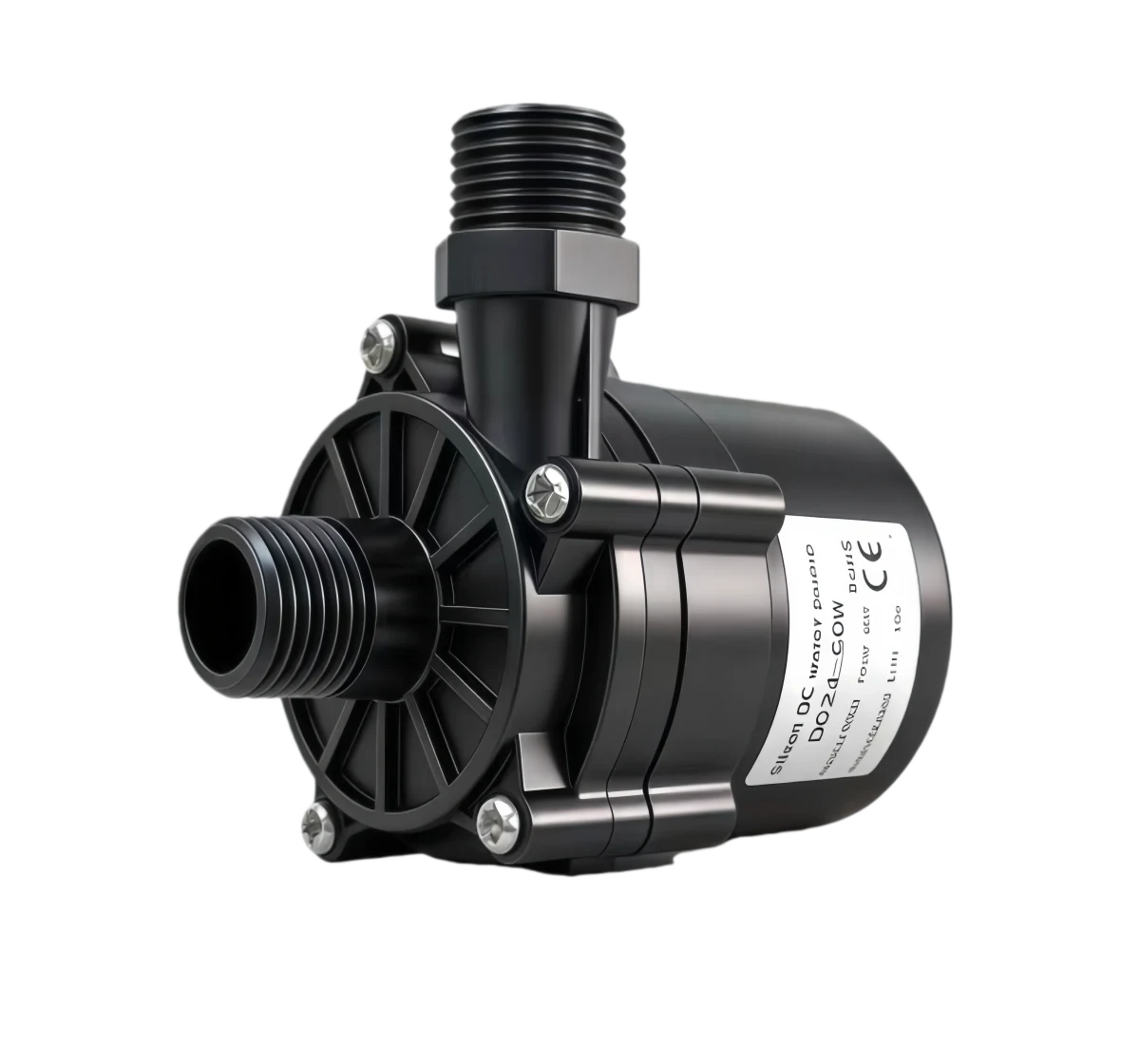Water Pump - Compact circulation pump for driving coolant through the TEC cooling module, cold-side interface, water tank, and connected equipment loop.