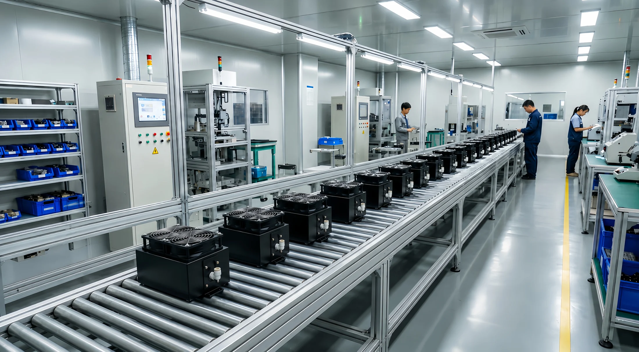 Arkmex thermoelectric cooling module production line for OEM TEC cooling assemblies