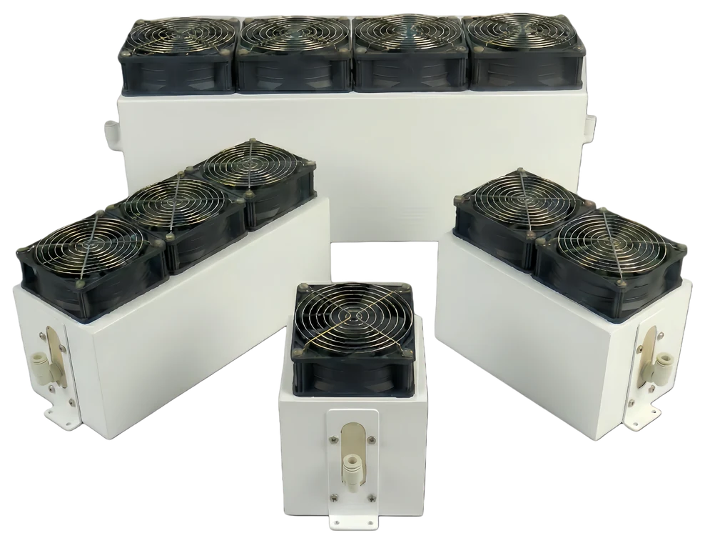 Custom Custom Multi-fan Cooling Assembly - Project-specific TEC cooling solution developed around your thermal target, device structure, and production plan.