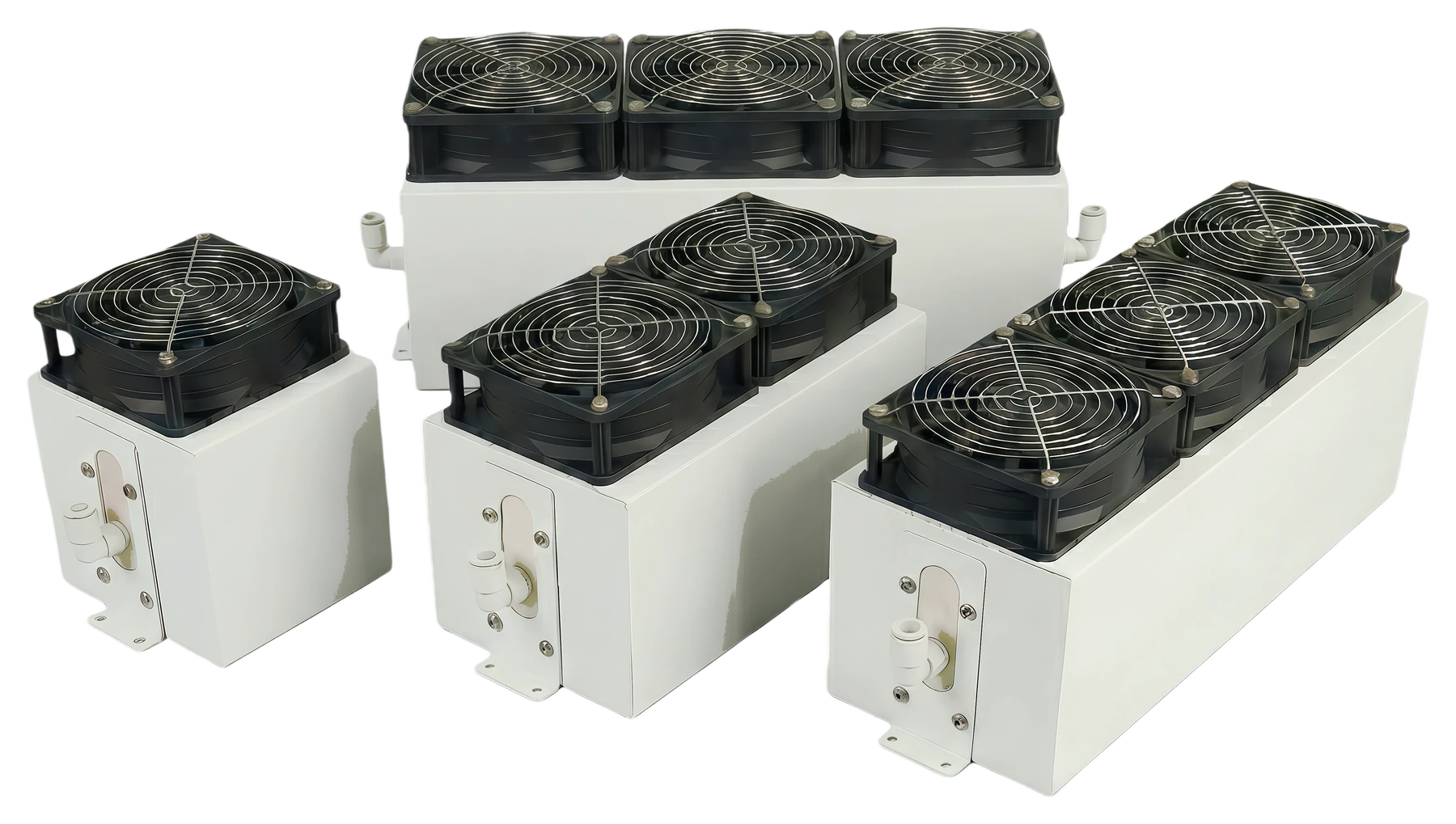 Industrial thermoelectric cooling modules and Peltier cooling module assemblies for OEM equipment